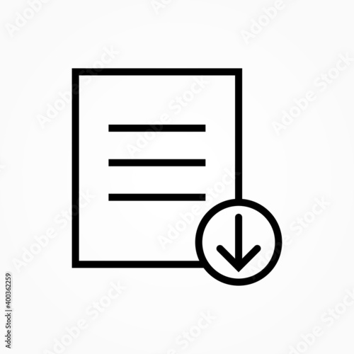 list download icon