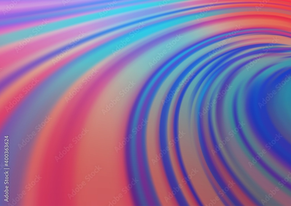 Light Blue, Red vector blurred bright pattern. Light Blue, Red vector blurred bright pattern.