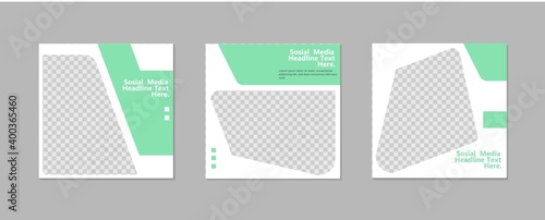 Modern Social Media banner template can be edited. Anyone can use this design easily. Promotional web banners for social media. Elegant sale and discount promo - Vector.  © Afzal