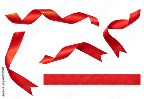 red ribbon bow decoration christmas valentine gift birthday gift design silk xmas party celebration holiday photo