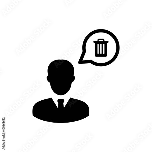 Account delete icon