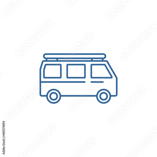 Travel Car logo design vector template, Travel logo design concept, Icon symbol © setye