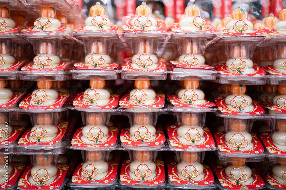 Fototapeta premium 沢山の鏡餅