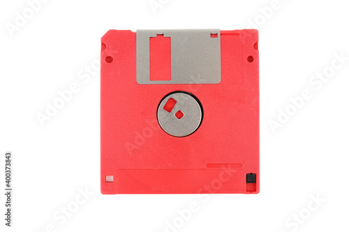 Floppy disk. Photo with clipping path.