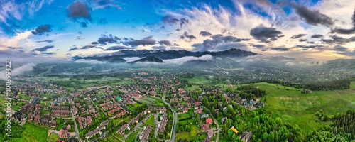Obraz na płótnie panorama tatr w salonie
