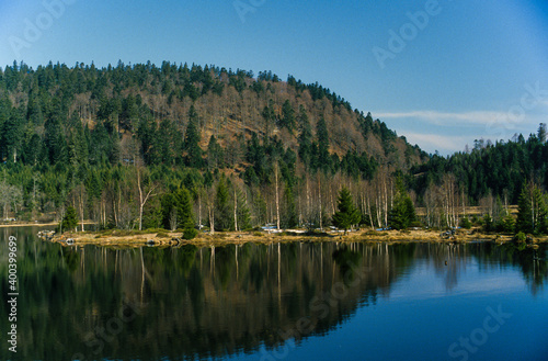 Lac de Lispach, La Bresse, Vosges, 88, région Grand Est