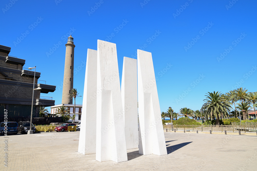 Fototapeta premium Architektur beim Leuchtturm