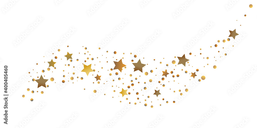 Star confetti. Star confetti.