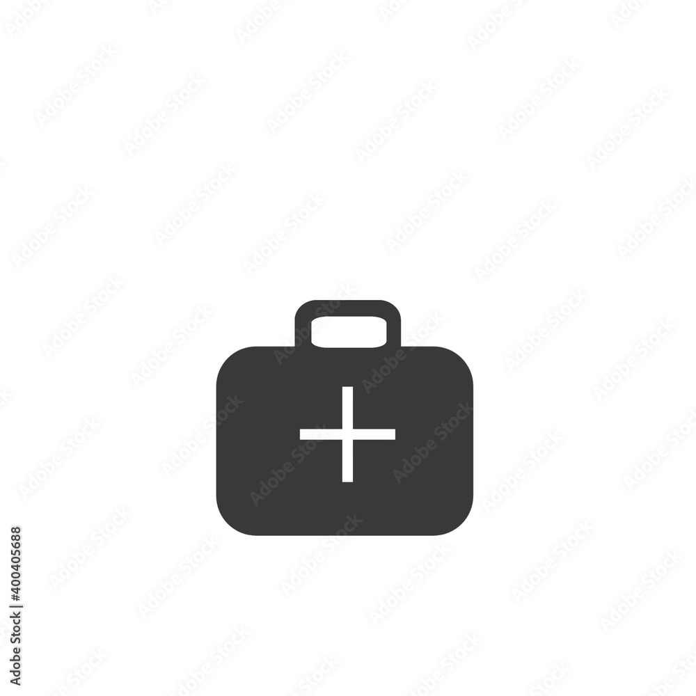 First aid kit in black First aid kit in black