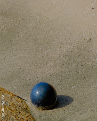 ball on the sand