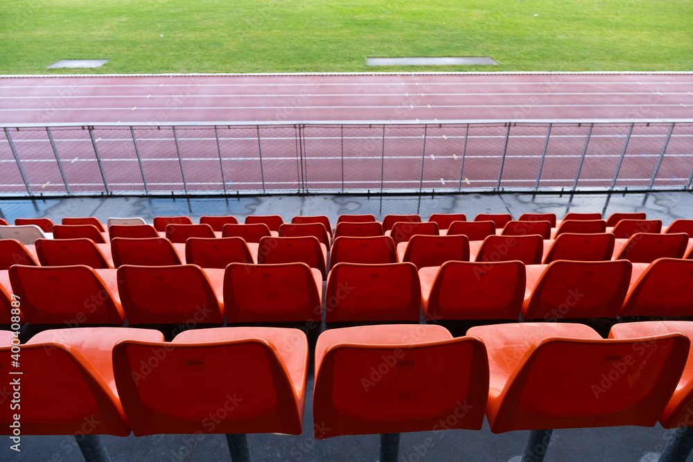 Fototapeta premium Gradins dans un stade