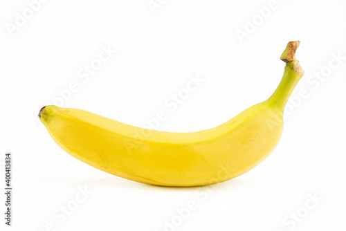 Bunch of bananas isolated on white background. Ripe bananas Clipping Path.