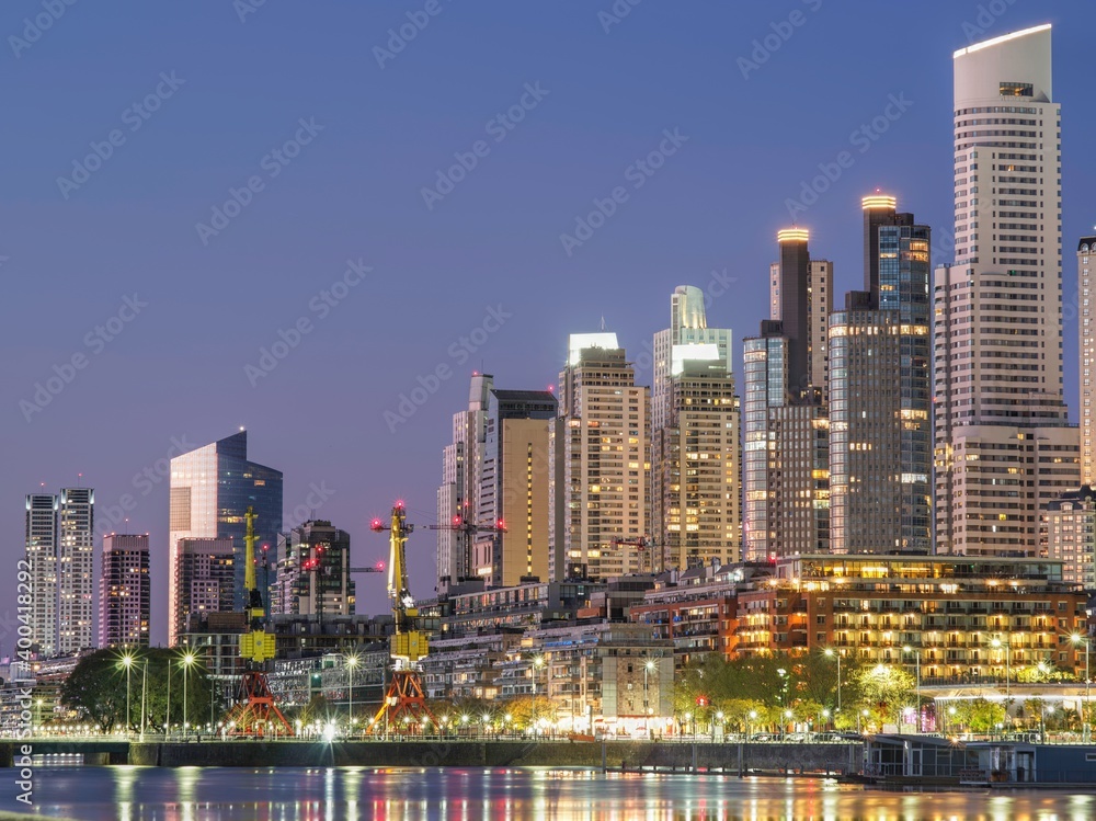 Naklejka premium Buenos Aires cityscape, Argentina