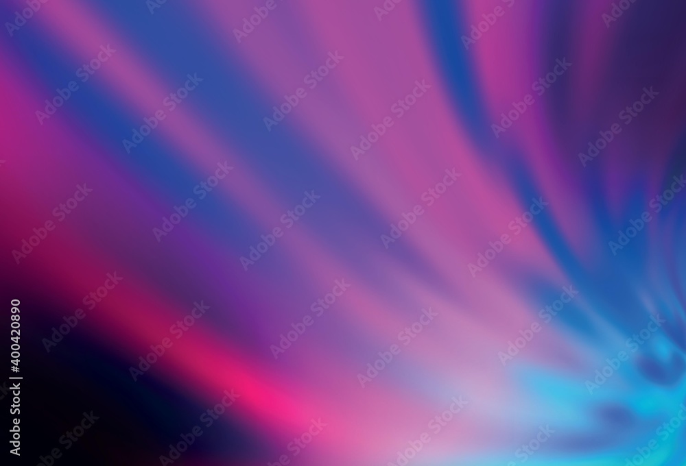 Light Pink, Blue vector abstract blurred background. Light Pink, Blue vector abstract blurred background.