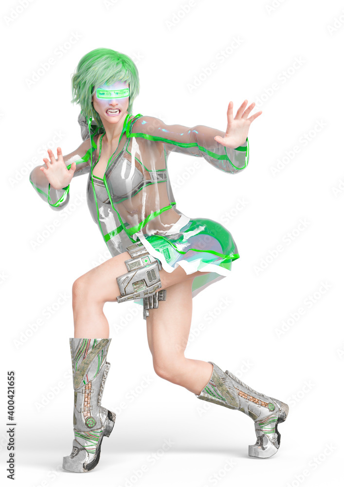 runner girl is frozen and can not run runner girl is frozen and can not run