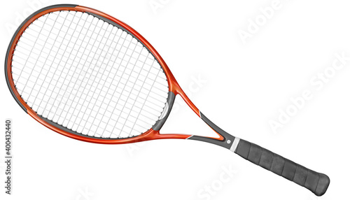 Tennis Racket Sports Red © C-You