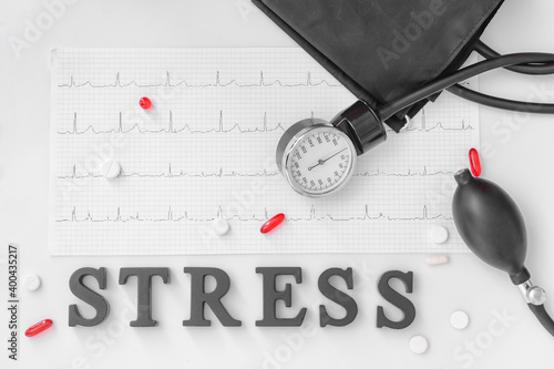 Word STRESS, cardiogram and...