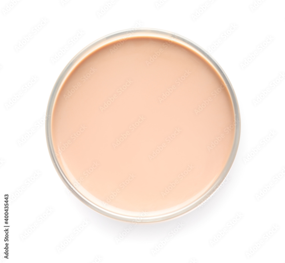 Glass of tasty chocolate milk on white background Glass of tasty chocolate milk on white background