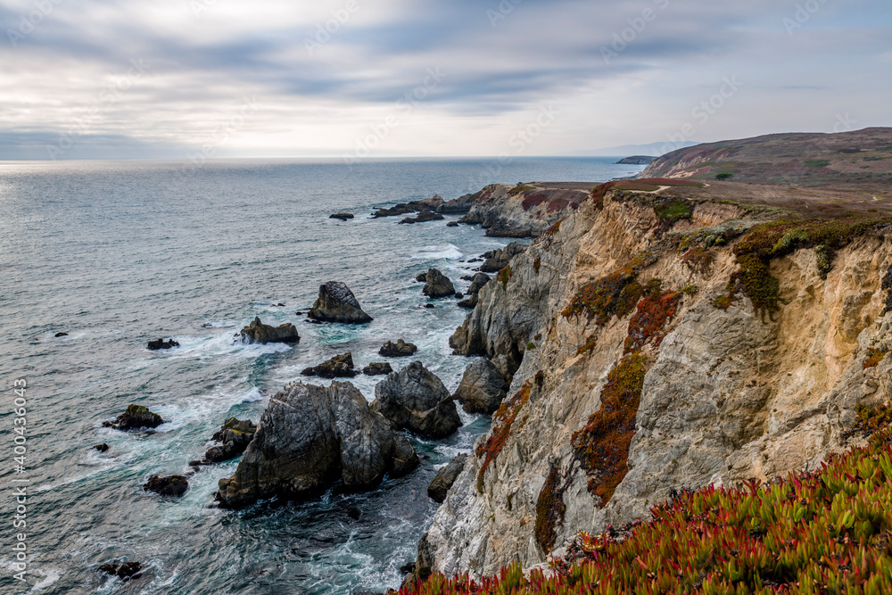 California beach near Sonoma Coastline