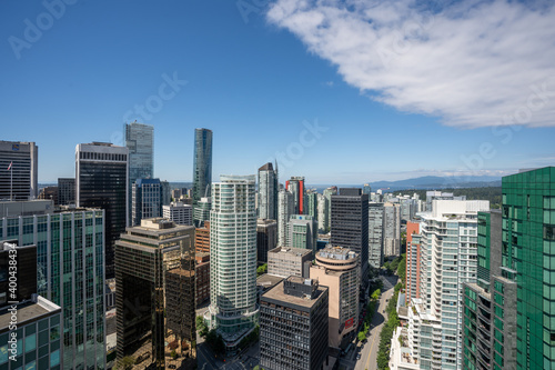 Downtown Vancouver Canada Business District © Eagle