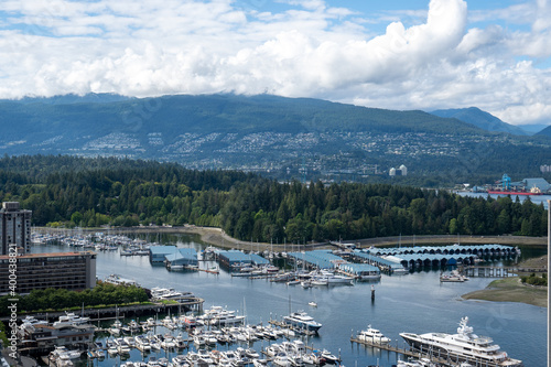  Coal Harbour Vancouver Aerial View 