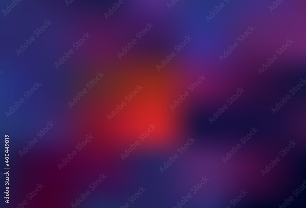 Dark Blue, Red vector blurred bright texture. Dark Blue, Red vector blurred bright texture.