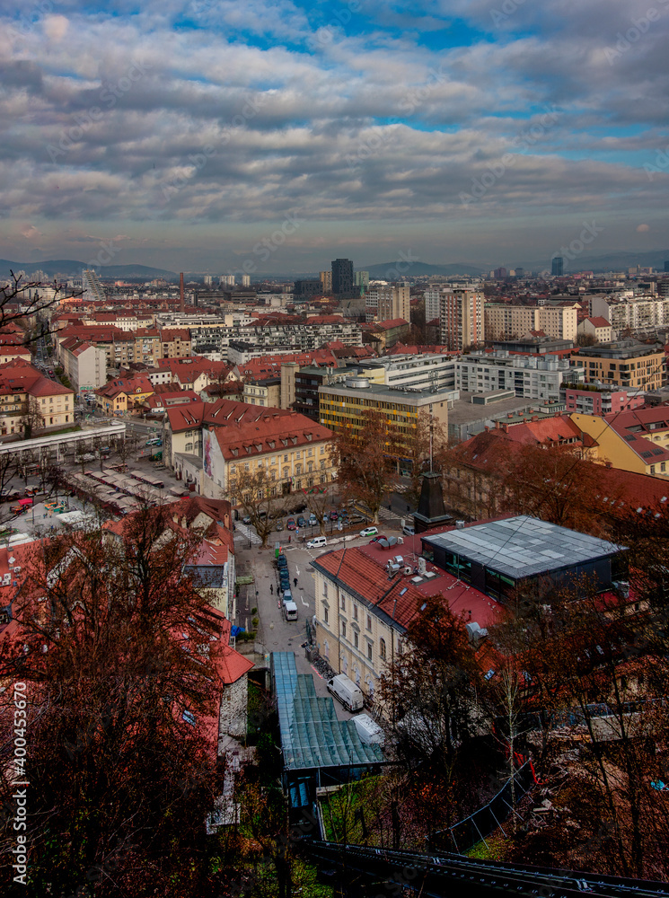 panorama of the old city