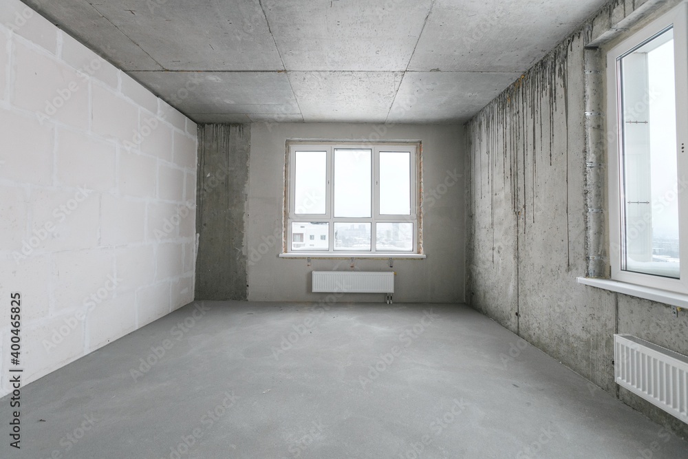 Obraz premium new apartment without finishing