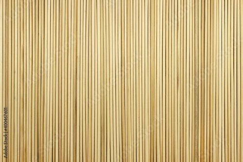Fototapeta Naklejka Na Ścianę i Meble -  Texture - bamboo sticks placed in parallel lines