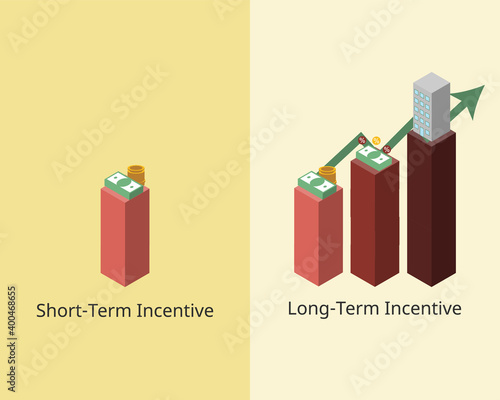 short-term incentive and long-term incentive vector