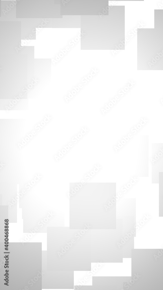 White abstract background. Misty backdrop with grey squares. 3D illustration White abstract background. Misty backdrop with grey squares. 3D illustration