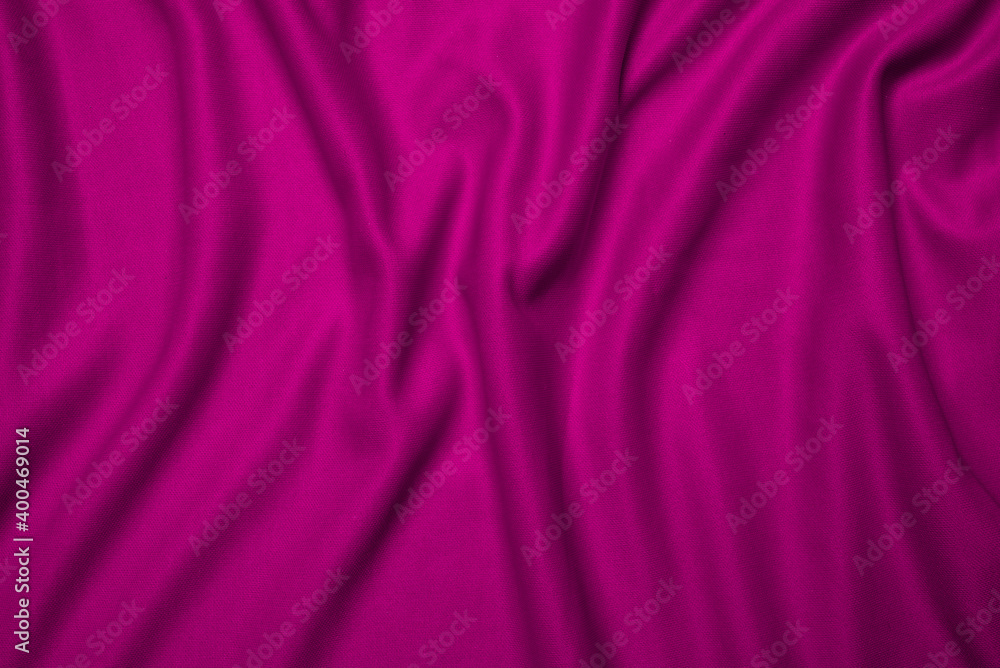 Obraz premium Purple silk folded fabric background
