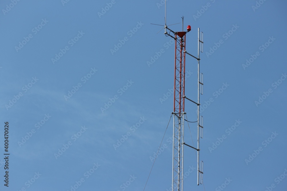 Obraz premium mobile phone tower