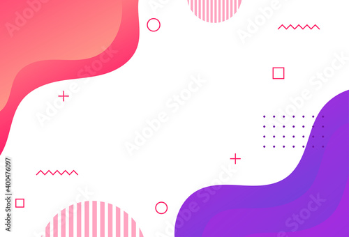 Minimalist modern background, gradation, abstract illustration, white, perfect design for your business. dynamic shape composition. ep 10