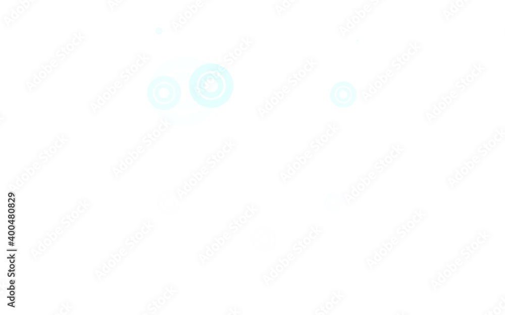 Light Green vector template with circles. Light Green vector template with circles.