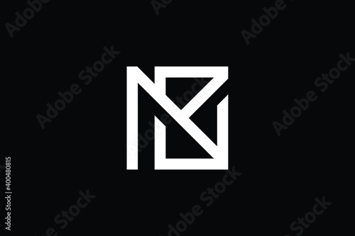 BN logo letter design on luxury background. NB logo monogram initials letter concept. BN icon logo design. NB elegant and Professional letter icon design on black background. N B BN NB