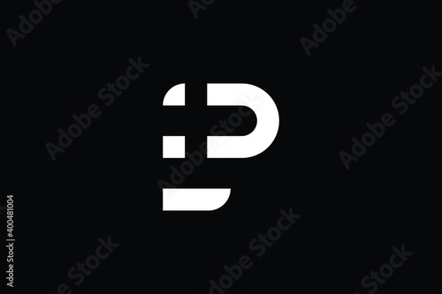 LP logo letter design on luxury background. PL logo monogram initials letter concept. LP icon logo design. PL elegant and Professional letter icon design on black background. L P LP PL