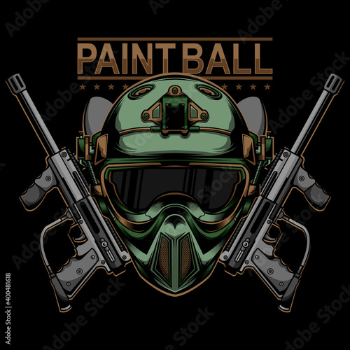 paintball logo design