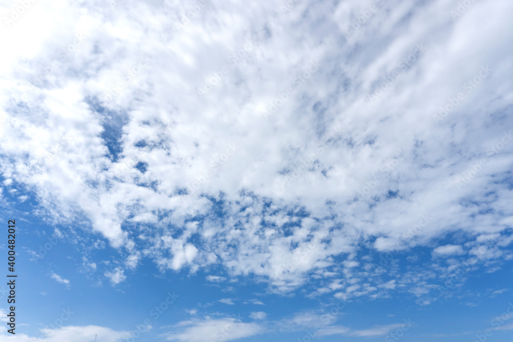 Landscape of the blue sky full with clouds in the summer with natural morning sunlight the creativity ideas on the abstract wide space background, refer to the hope and freedom of the future Landscape of the blue sky full with clouds in the summer with natural morning sunlight the creativity ideas on the abstract wide space background, refer to the hope and freedom of the future