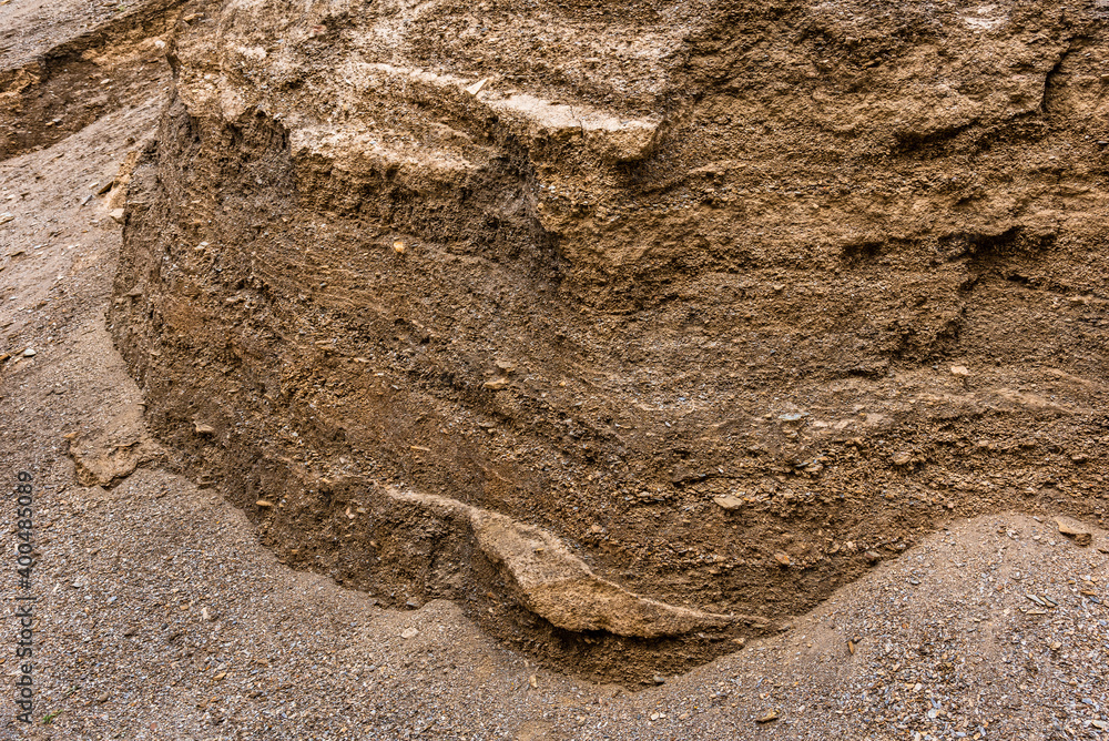 Frost weathering consists of frost shattering, frost wedging & cryofracturing of shale