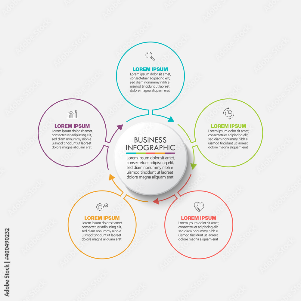 Business circle. timeline infographic icons designed for abstract background template milestone element modern diagram process technology digital marketing data presentation chart Vector Business circle. timeline infographic icons designed for abstract background template milestone element modern diagram process technology digital marketing data presentation chart Vector