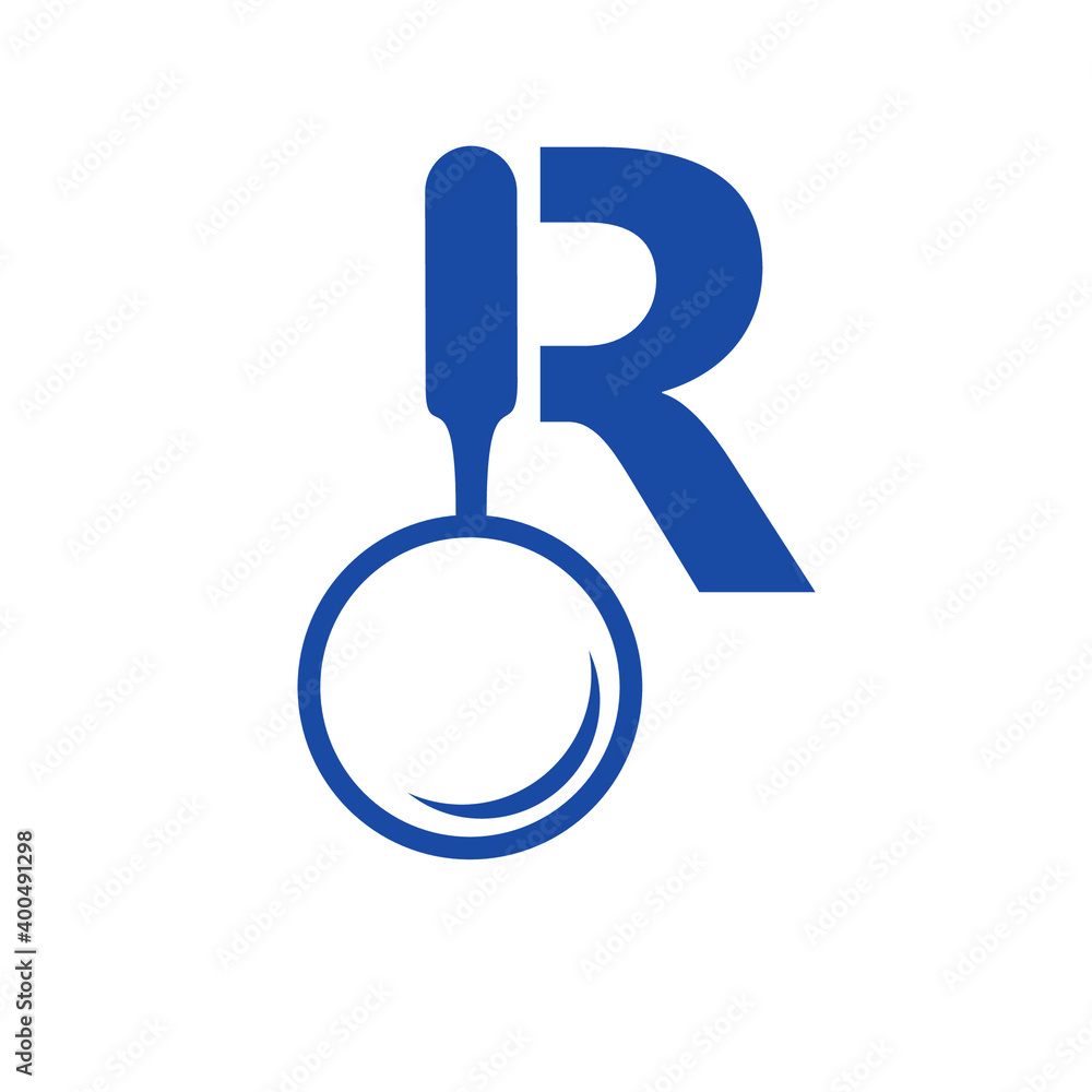 R search logo design R search logo design