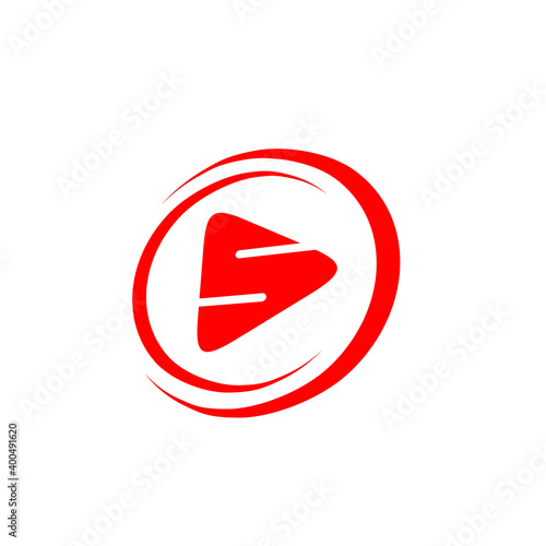 S play button logo Free Download S play button logo - GFXLoad