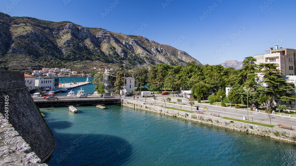 Hafen von Kotor Montenegro