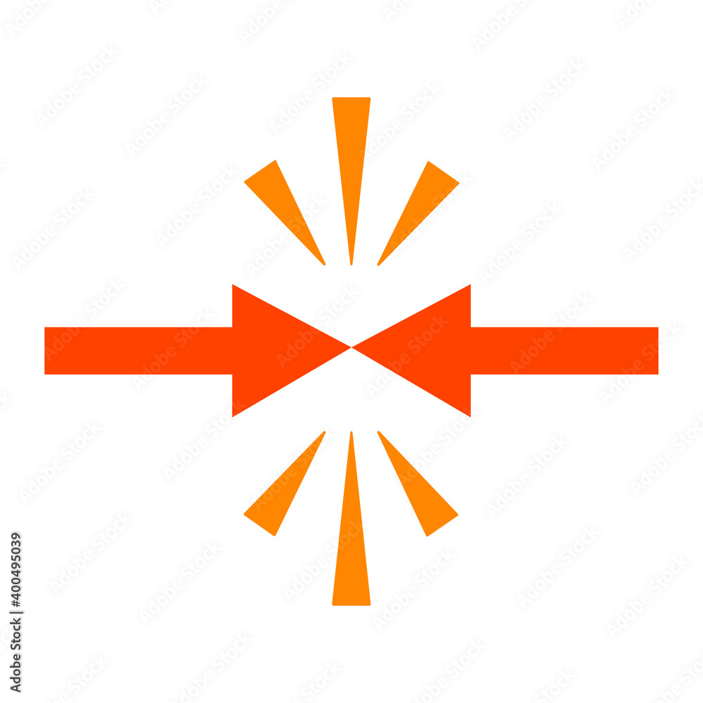 Flat Vector icon for Potential Impact EPS10 Flat Vector icon for Potential Impact EPS10