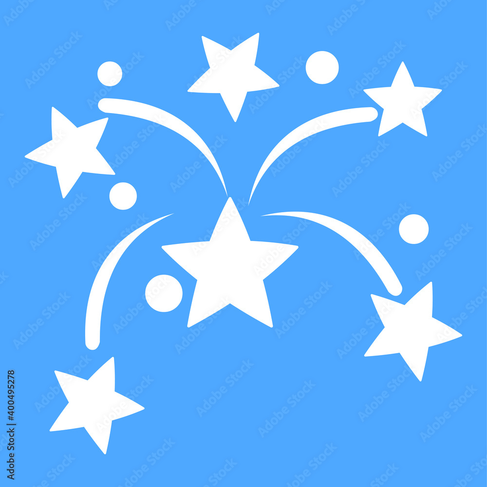 Flat vector icon for Stars EPS10