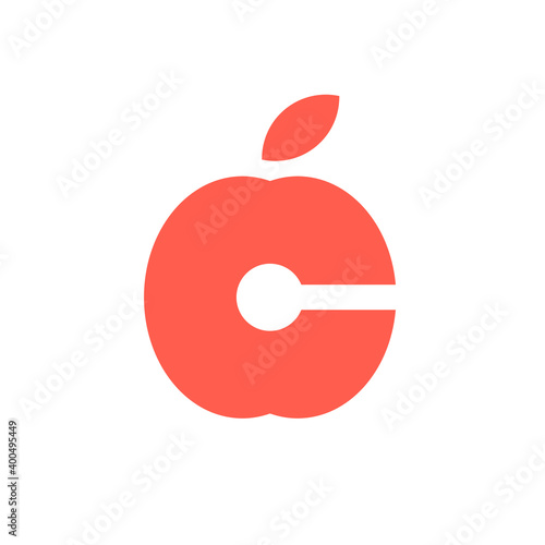 C apple logo design