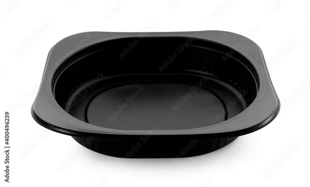 plastic empty bowl on white background plastic empty bowl on white background