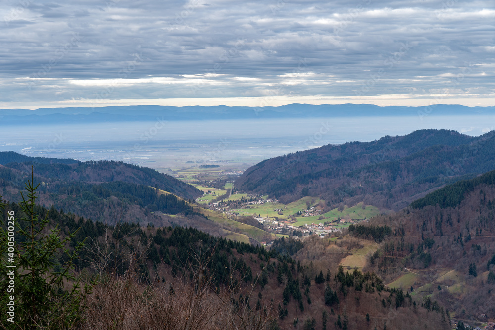 Fototapeta premium Belchen der schönste Berg im Schwarzwald