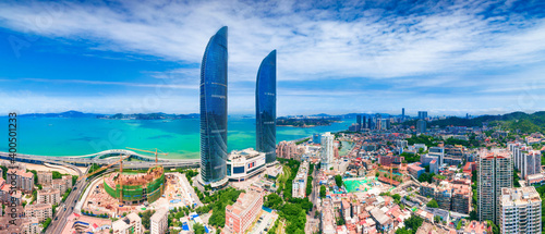 Canvas Print Coastal scenery of Xiamen City, Fujian Province, China